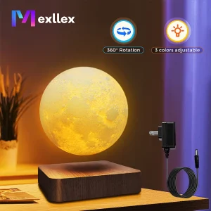 Levitating Rotating Moon Lamp